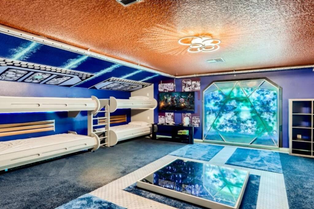 The Marvel Mansion 5Br Pool Home Near Disney World Орландо Екстериор снимка